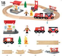 Firefighter Wooden Set