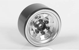 Chrome Stamped Steel 1.0" Stock Beadlock Wheels RC4Z-W0263