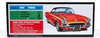 '62 Chevy Corvette 3-in-1 (1/25 Scale) Plastic Vehicle Model Kit