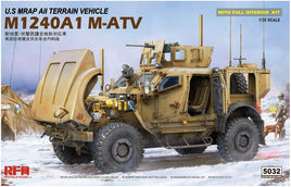 M1240A1 M-ATV US MRAP (1/35 Scale) Plastic Military Model Kits