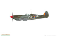 Spitfire HF Mk.VIII Weekend Editiion (1/72 Scale) Military Aircraft Kit