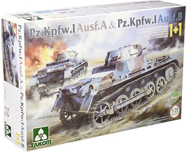 Pz.Kpfw.1Ausf A & Ausf B (Double Kit) (1/35 Scale) Plastic Military Model Kit