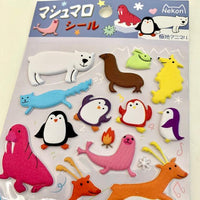 Arctic Animal Puffy Stickers