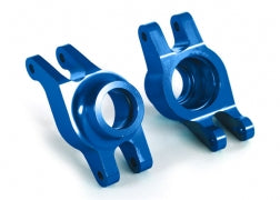 Carriers, with Stub axle (Blue-anodized)