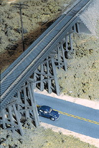 Trestle with Deck Girder Bridge Kit HO Scale  3147