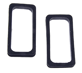 Diaphragms Black Rubber 1 Pair HO Scale