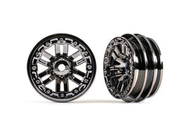 1.0" Wheels (Black chrome)