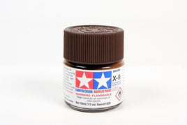 Tamiya Color X-9 Brown Gloss Acrylic Paint 23mL