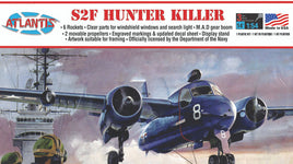 S2F Hunter Killer Aircraft (1/54 Scale) Plastic Aircraft Model Kit