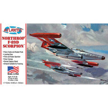 Northrop F-89D Scorpion (1/80 Scale) Plastic Aircraft Model Kit