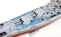 USS North Carolina BB55 WWII Battleship Battle of the Eastern Solomons (1/500 Scale) Plastic Boat Model Kit