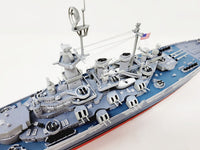 USS North Carolina BB55 WWII Battleship Battle of the Eastern Solomons (1/500 Scale) Plastic Boat Model Kit