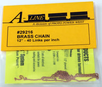 A-Line 12 Inch Chains Train Details