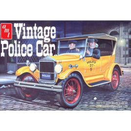 '27 Ford Vintage Police Car (1/25 Scale) Plastic Vehicle Model Kit