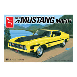 '71 Ford Mustang Mach I (1/25th Scale) Plastic Vehicle Model Kit