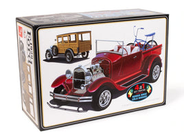 '29 Ford Woody Pickup 4-in-1 (1/25 Scale) Plastic Vehicle Model Kit AMT1269M