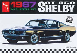 '67 Shelby GT350 (White) (1/25 Scale) Plastic Vehicle Model Kit