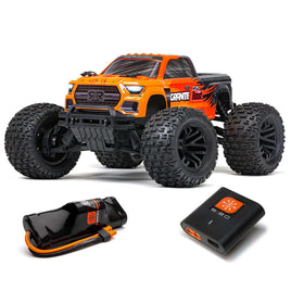 Arrma Granite Boost 4X2 550 Mega 1/10 MT Smart w/ USB Charger and NIMH Battery