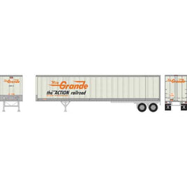 HO RTR 45' Fruehauf Z-Van Trailer, D&RGW #230086