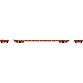 HO RTR 60' Flat Car, CN #49497