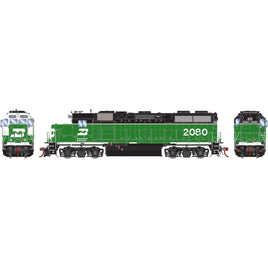 Burlington Northern (BN) #2080 (White Face) GP38-2 EMD