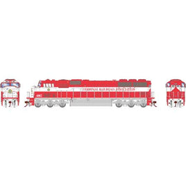 HO SD60I, TRRA/Red/White #4002