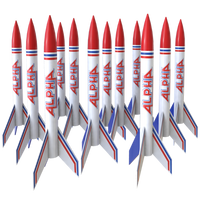 Alpha Model Rocket Bulk Pack Kits Educators Pack (12)