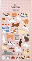 ARR! Puppy Dog Flat Stickers