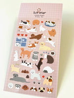 ARR! Puppy Dog Flat Stickers