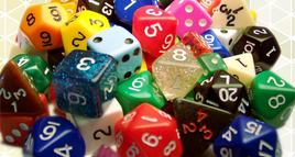 Assorted D & D Dice