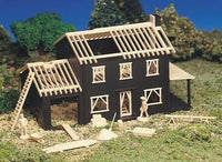 House Under Construction Snap Kit HO Scale