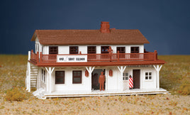 Saloon & Barber Shop Building HO Scale