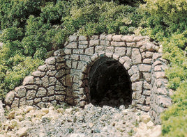 Random Stone Culverts (Hydrocal Plaster Castings) pkg(2)