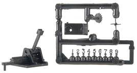 Sprung Operating Ground Throw with  .190" Travel-Includes Targets Switch