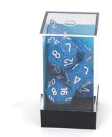 Speckled Polyhedral Water 7-Die Set