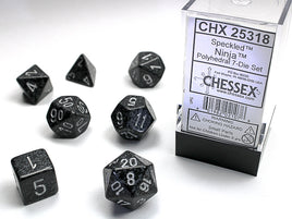 Speckled Polyhedral Ninja 7-Die Set