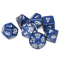 Speckled Polyhedral Stealth 7-Die Set