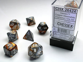 Gemini Polyhedral Copper/Steel 7-Die Set