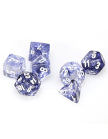 Nebula Polyhedral Black/White 7-Die Set