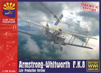 Armstrong-Whitworth F.K 8 Late production Version (1/48 Scale) Plastic Aircraft Model Kit