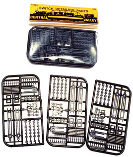 Super Detailing Acc. Turnout (Switch) Detail Parts Kit