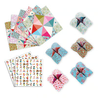 Flower Fortune Teller Origami Paper Kit