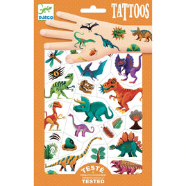 Temporary Tattoos: Dino Club