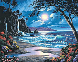 Paint by Number Moonlit Paradise