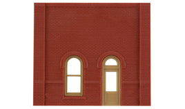 Dock Level Wall Sections with Arched Windows Kit HO Scale