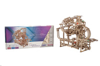 Wooden Marble Run Stepped Hoist Mechanical Model Kit