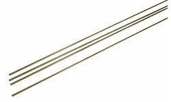 Round Brass Wire pkg(4) -- .006" Diameter (HO Scale 1/4"; N Scale 1")