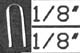 Roping Ring -- Formed Wire pkg(12) - For Flats, Gons & Hoppers