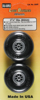 Smooth Wheels 2-1/2" (2)