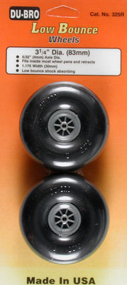 Smooth Wheels 3-1/4" (2)